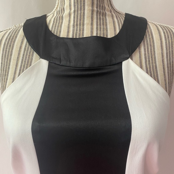 Arden B Short Dress s White black - Picture 4 of 5